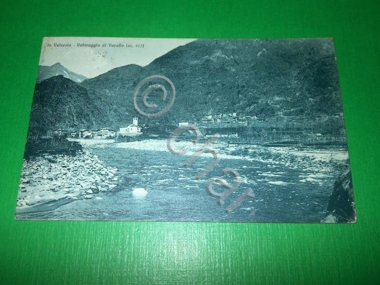 Cartolina In Valsesia - Valmaggia di Varallo 1936
