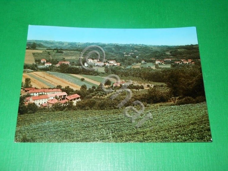 Cartolina Incisa Scapaccino - Panorama generale 1972