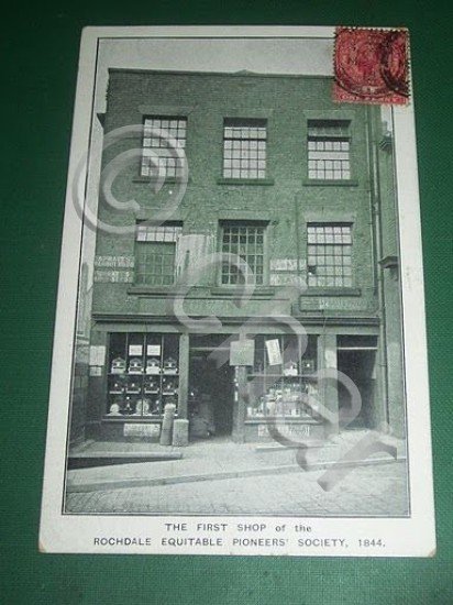 Cartolina Inghilterra - The First Shop of Rochdale 1912 | Immagine Gallery 2