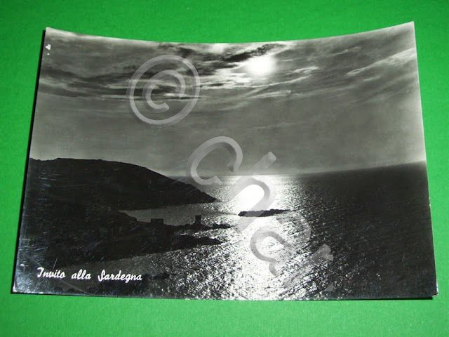 Cartolina Invito alla Sardegna - La costiera di Castelsardo 1955 …