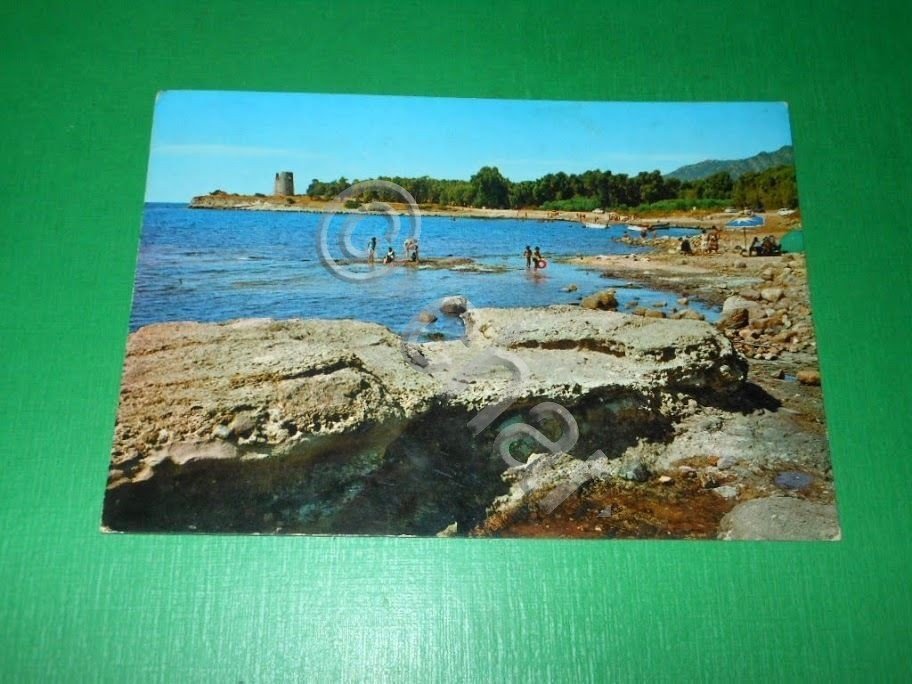 Cartolina Invito alla Sardegna - S. Margherita 1974.