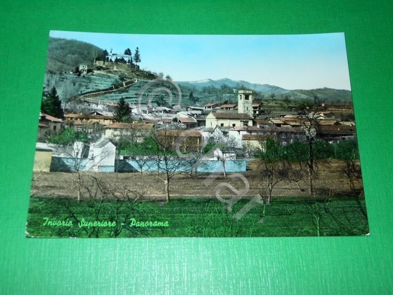 Cartolina Invorio Superiore - Panorama 1964.
