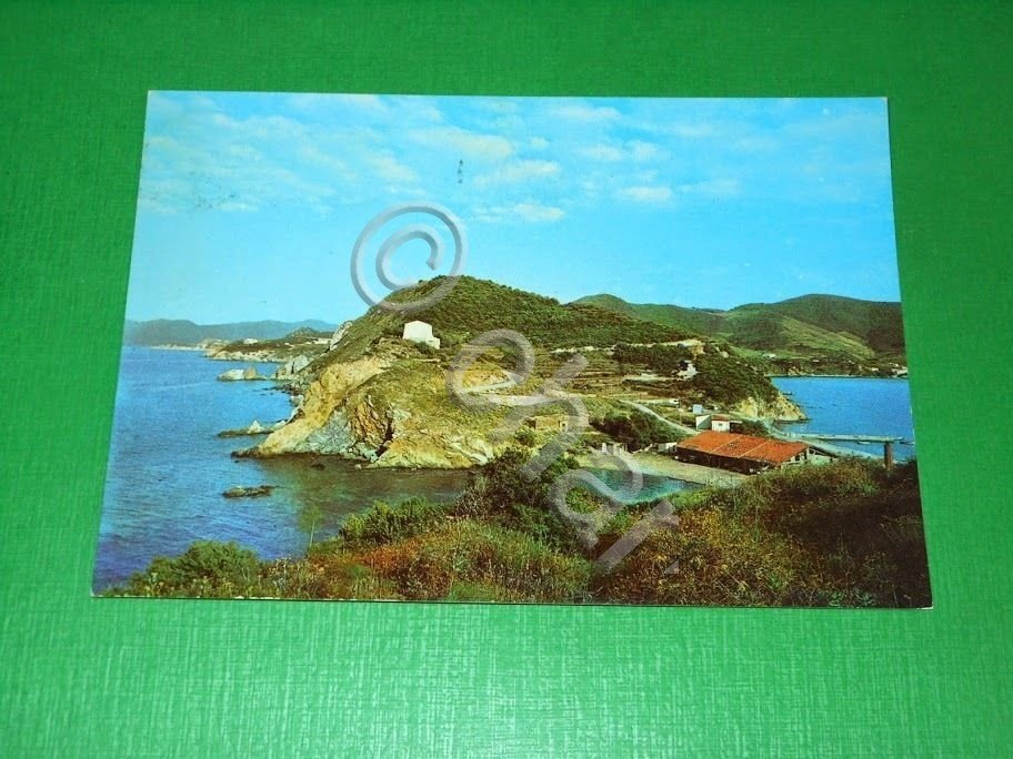 Cartolina Isola d' Elba - L' Enfola 1965.