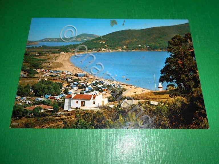 Cartolina Isola d' Elba - Lacona 1981.