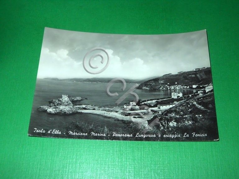 Cartolina Isola d'Elba - Marciana Marina - Panorama Lungoriva e … | Immagine Gallery 2
