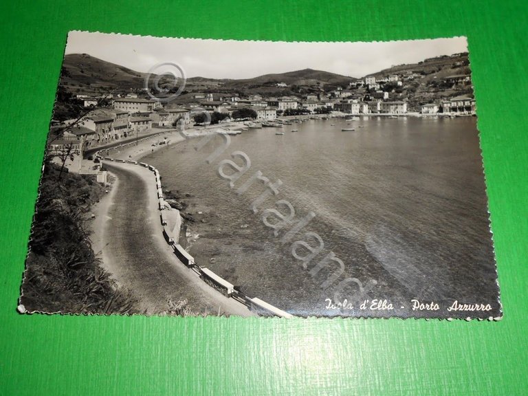 Cartolina Isola d' Elba - Porto Azzurro 1955