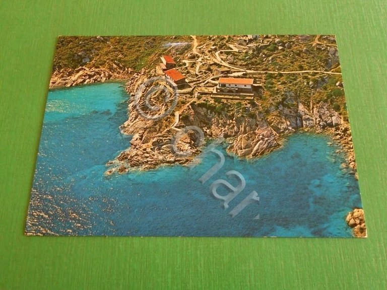 Cartolina Isola del Giglio - Panorama 1970