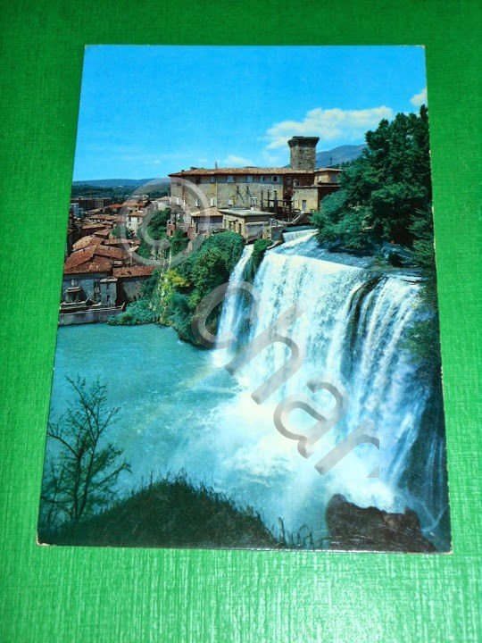 Cartolina Isola del Liri - Veduta panoramica 1965 ca.