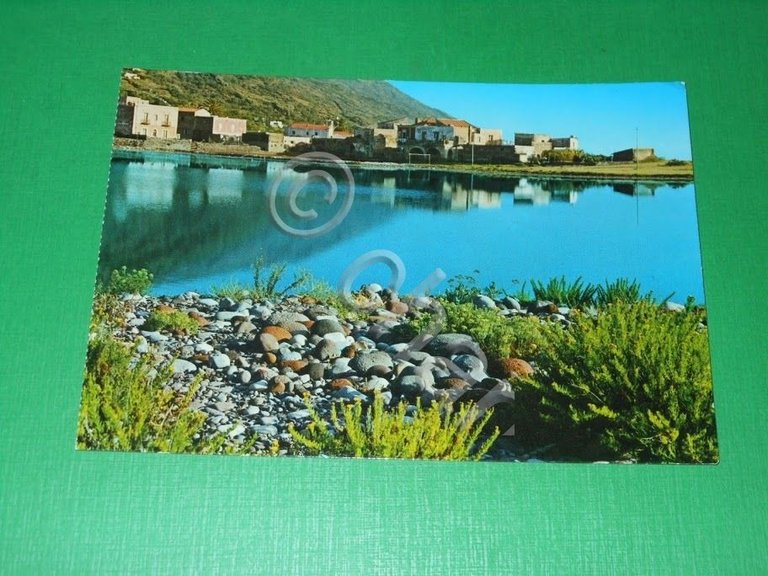 Cartolina Isola di Salina - Isole Eolie - Laghetto di …