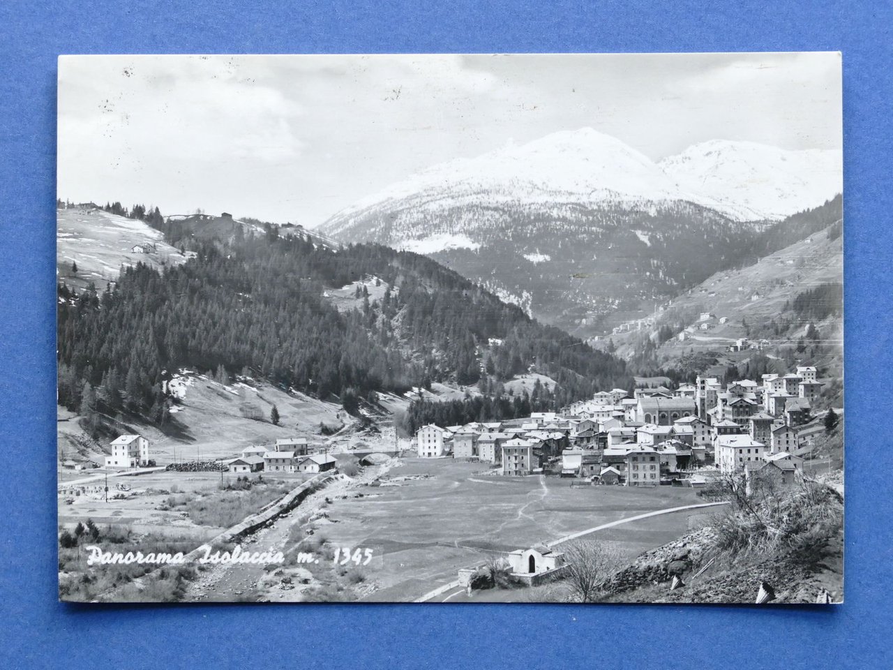 Cartolina Isolaccia - Panorama - 1960.