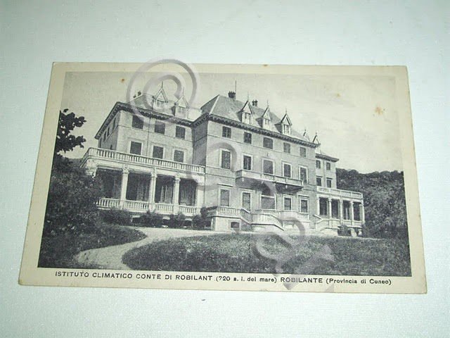 Cartolina Istituto Climatico Conte di Robilant - Robilante ( Cuneo …