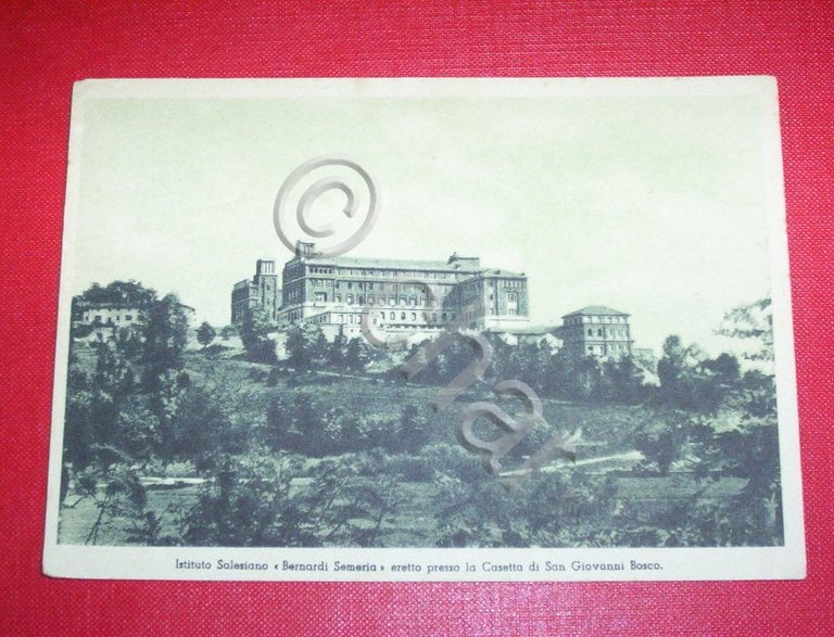 Cartolina Istituto Salesiano Bernardi Semeria 1967