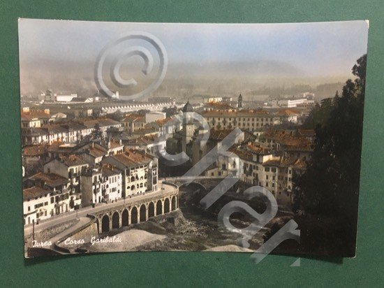 Cartolina Ivrea - Corso Garibaldi - 1966