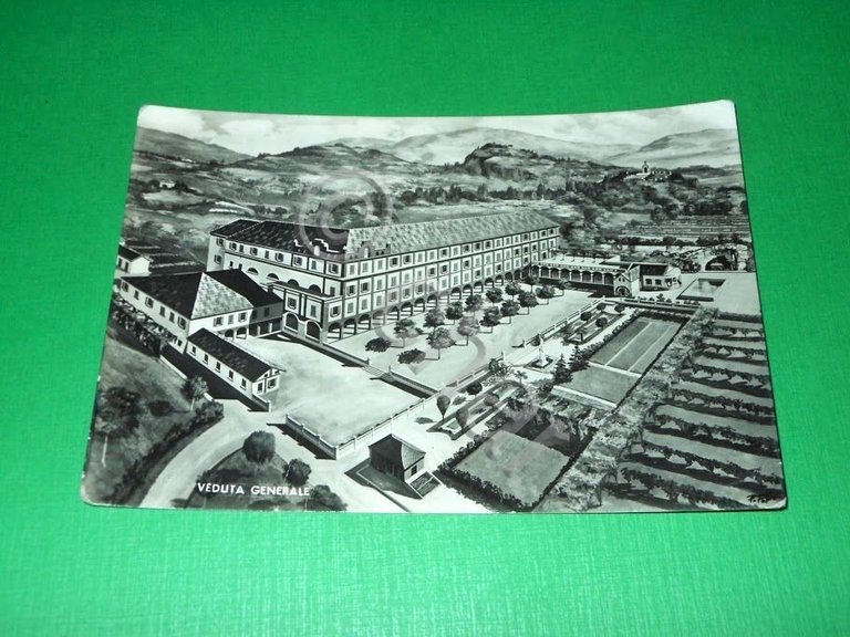 Cartolina Ivrea - Istituto Salesiano Cardinal Cagliero - Veduta generale …