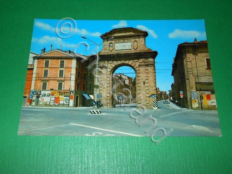 Cartolina Jesi - Arco Clementino 1960 ca.