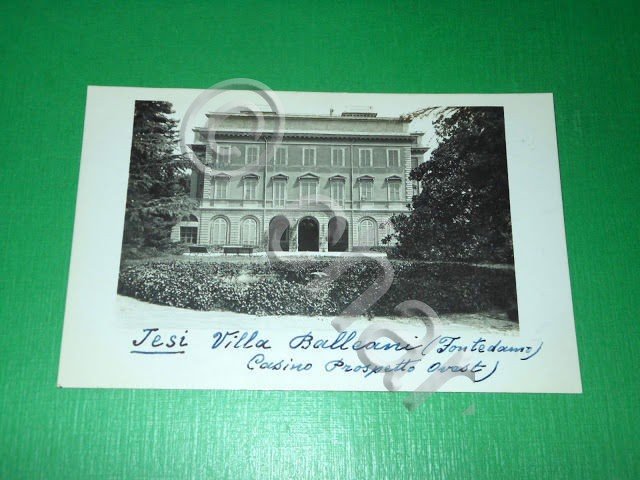 Cartolina Jesi ( Ancona ) - Villa Balleani 1920 ca