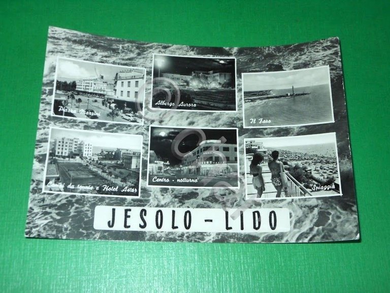 Cartolina Jesolo - Lido - Vedute diverse 1961