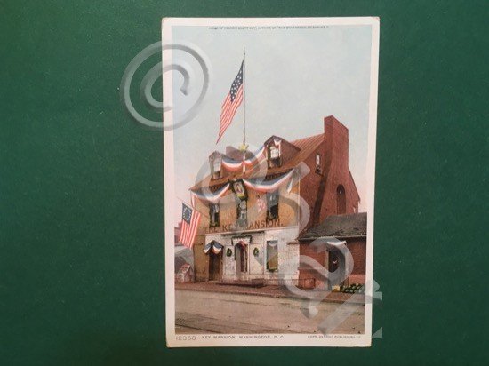 Cartolina Key Mainsion - Washington D.C. - 1930 ca.