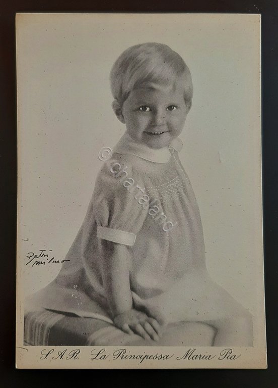 Cartolina L. A. R. La Principessa Maria Pia - 1940