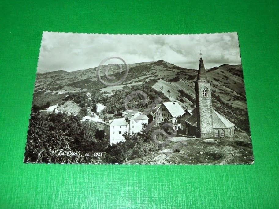 Cartolina La Cisa - Scorcio panoramico 1950 ca.