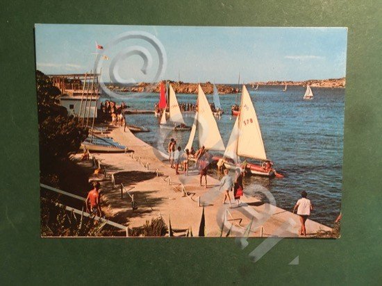Cartolina La Maddalena - Club Mediterranee - 1960 ca.