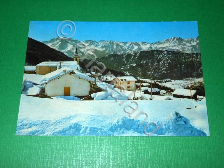 Cartolina La Magdaleine ( Valle d' Aosta ) - Scorcio …