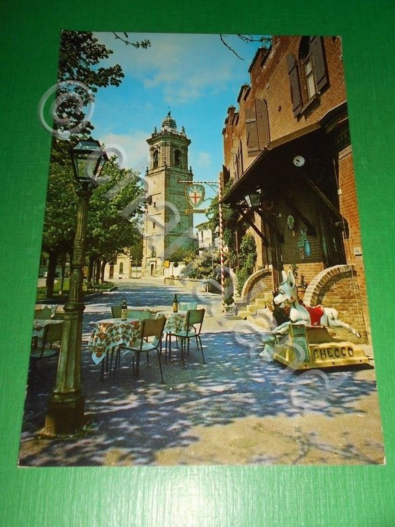Cartolina La Morra ( Cuneo ) - Ristorante Belvedere - …