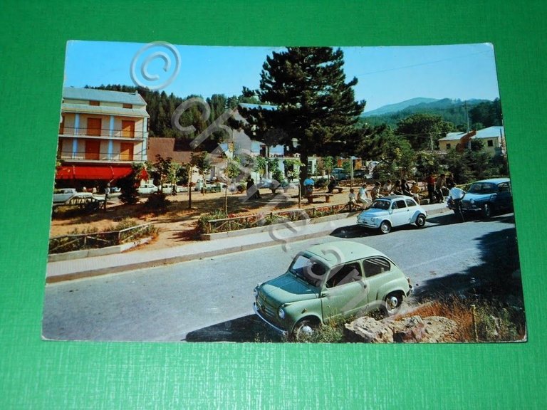 Cartolina La Sila - Camigliatello - Corso principale 1967