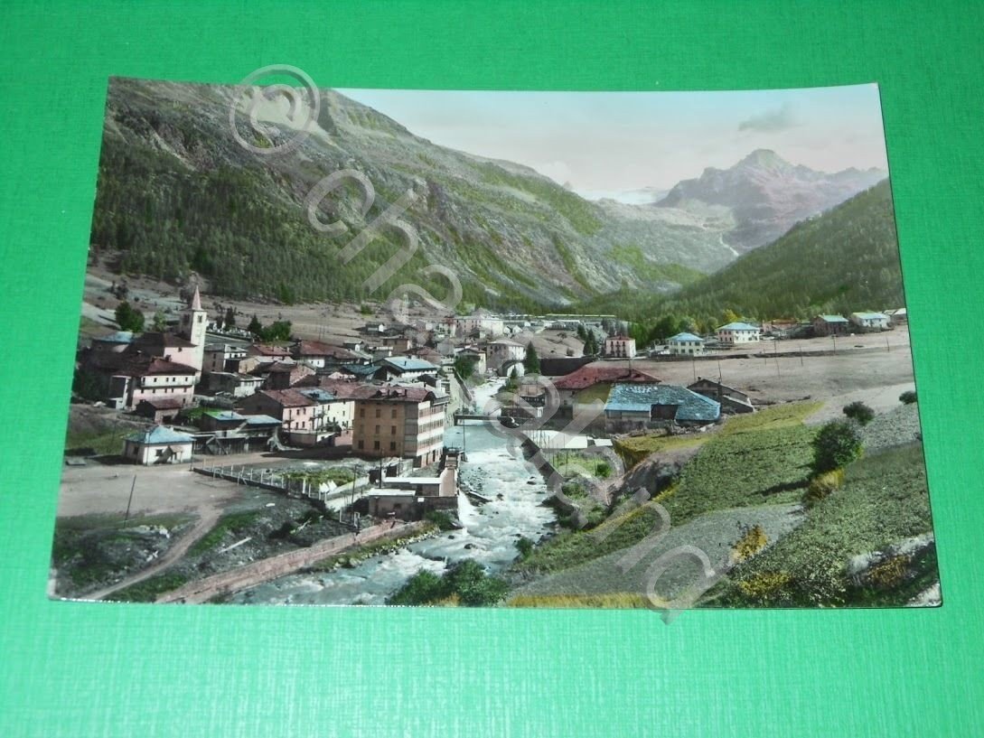 Cartolina La Thuile - Panorama 1953.