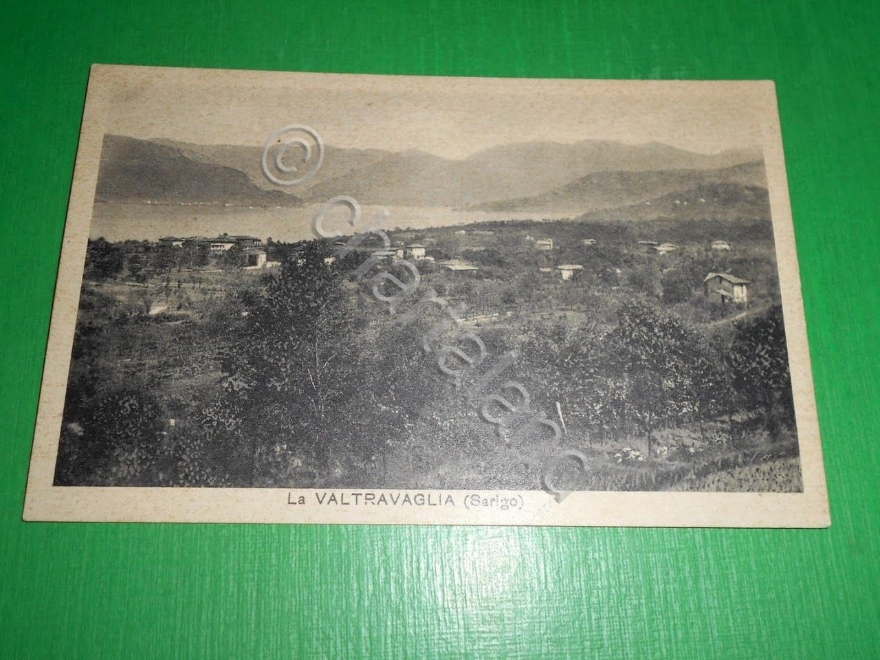 Cartolina La Valtravaglia ( Sarigo ) - Panorama 1957.