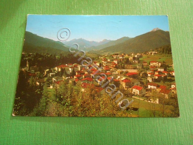 Cartolina Laggio di Cadore - Panorama 1990