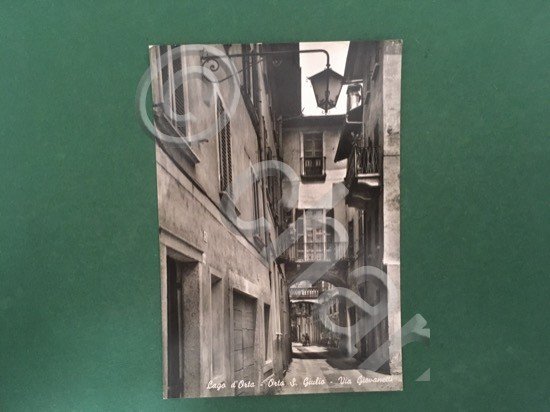 Cartolina Lago D'orta - 3 - Via Giovanetti - 1960 …