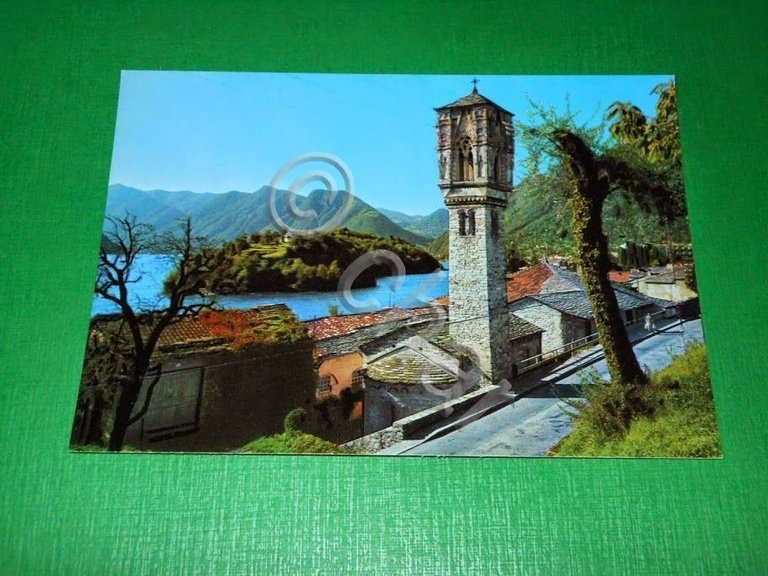 Cartolina Lago di Como - Angolo pittoresco 1960 ca.