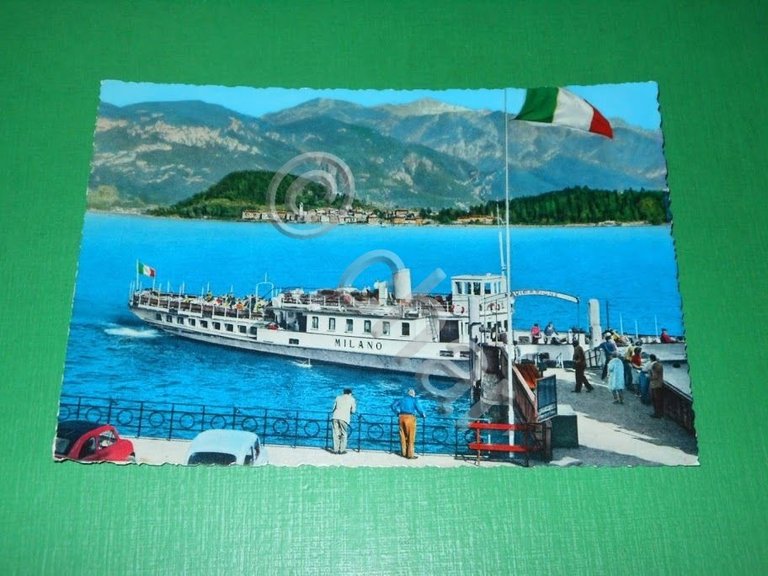 Cartolina Lago di Como - Bellagio vista da Cadenabbia 1965 …
