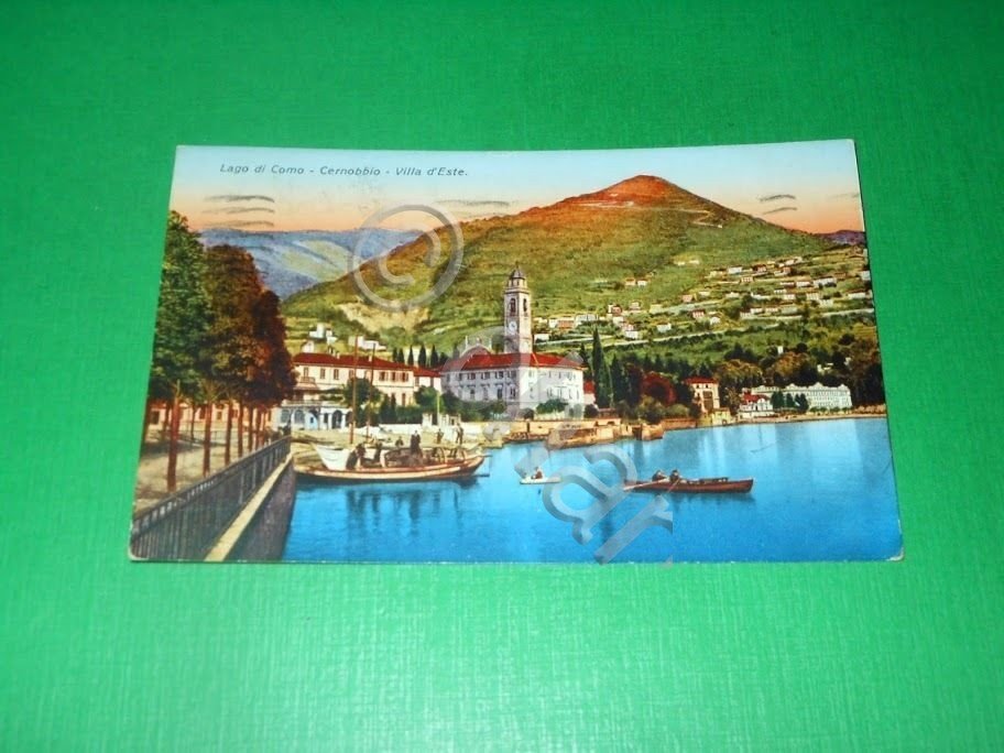 Cartolina Lago di Como - Cernobbio - Villa d' este …