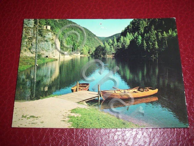 Cartolina Lago di Fondo (Val di Non) - Panorama 1971