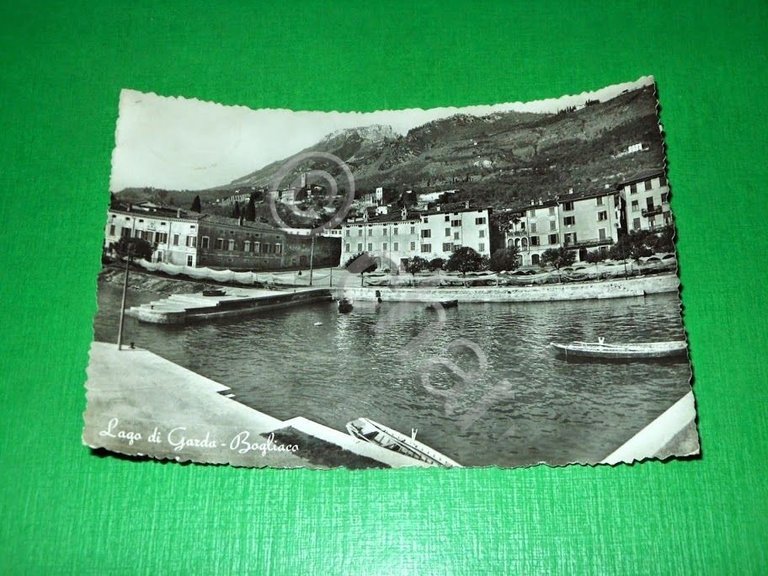 Cartolina Lago di Garda - Bogliaco 1955