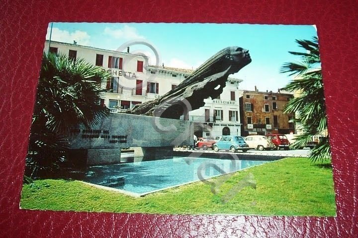Cartolina Lago di Garda - Desenzano - Monumento agli Aviatori …