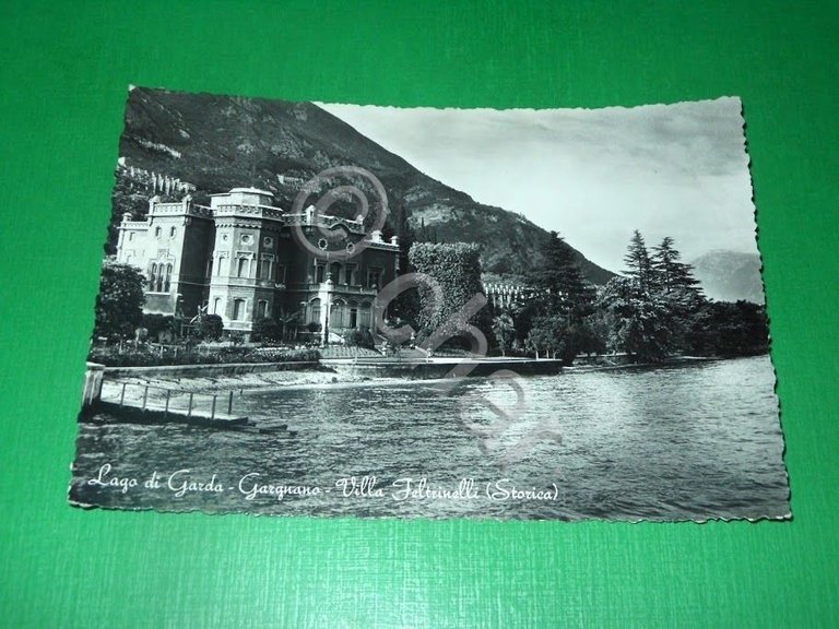 Cartolina Lago di Garda - Gargnano - Villa Feltrinelli ( …