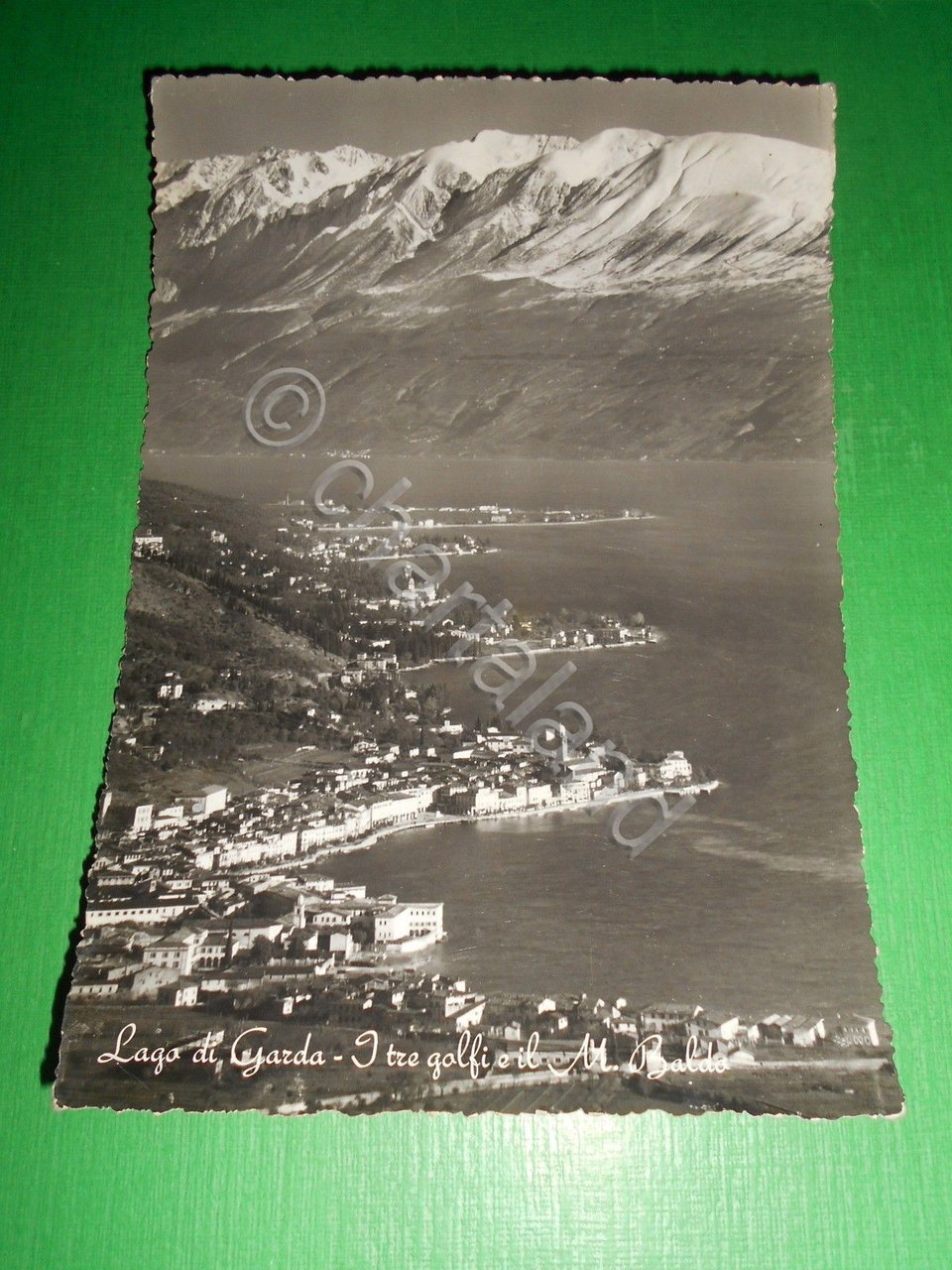 Cartolina Lago di Garda - I tre golfi e il …