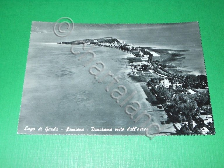 Cartolina Lago di Garda - Sirmione - Panorama visto dall' …