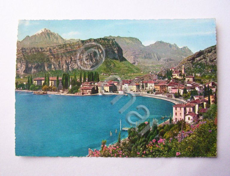 Cartolina Lago di Garda - Torbole - Panorama 1959