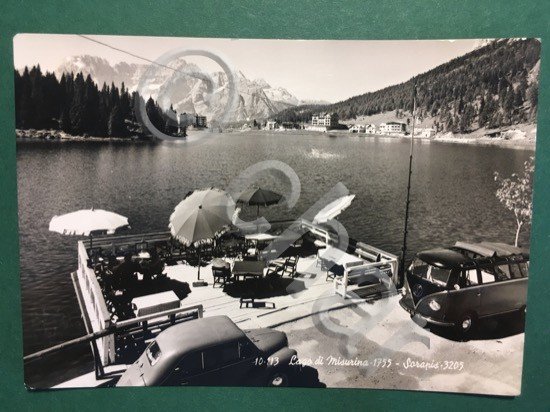 Cartolina Lago Di Misurina - Sorapis - 1955