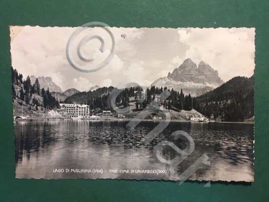Cartolina Lago Di Misurina - Tre Cime Di Lavaredo - …