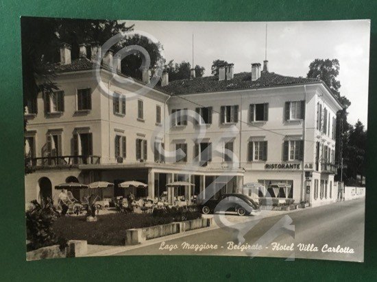 Cartolina Lago Maggiore - Belgirate - Hotel Villa Carlotta - …