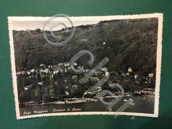 Cartolina Lago Maggiore - Carciano Di Stresa - 1957