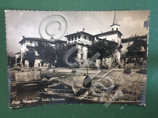 Cartolina Lago Maggiore - Isola Pescatori - 1959 | Immagine Gallery 3