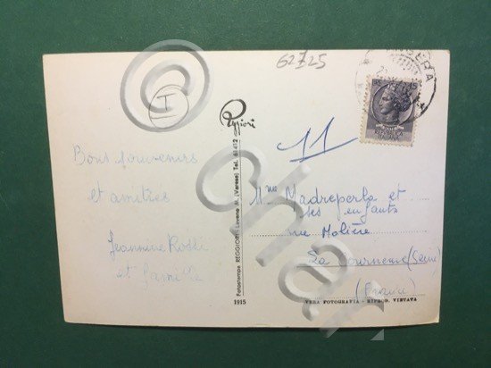 Cartolina Lago Maggiore - Rocca di Angera - 1951