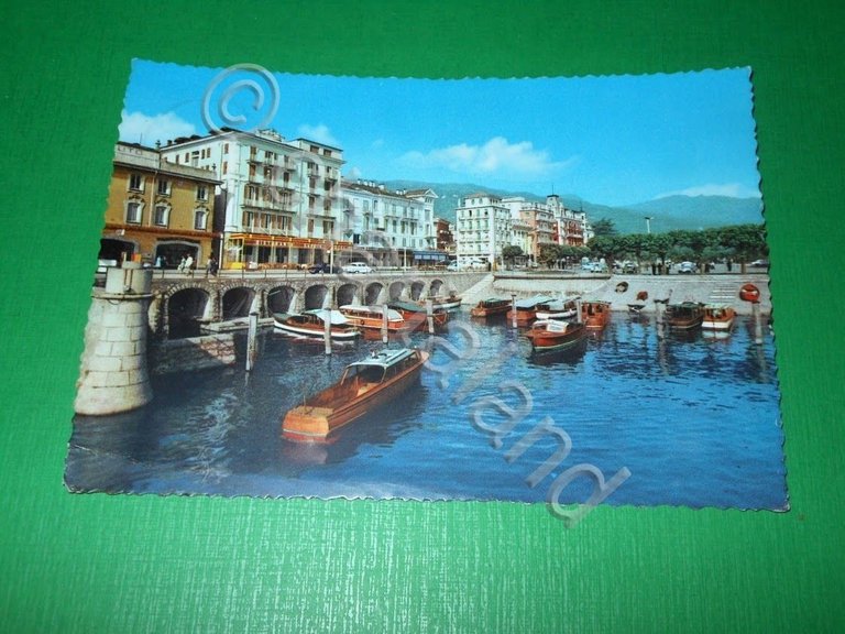 Cartolina Lago Maggiore - Stresa vista dal Porto 1961.