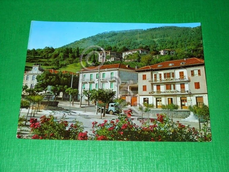 Cartolina Lagonegro - Piazza Duca degli Abruzzi - Istituto Magistrale …